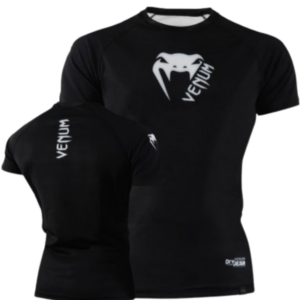 RASHGUARD VENUM BASIC BLACK M/C