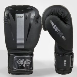 LUVA VENUM GIANT EVO PRO GOLD/ SILVER/ BLACK<span> - </span>Preto fosco