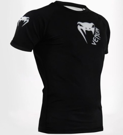 RASHGUARD VENUM BASIC BLACK M/C - Imagem 3