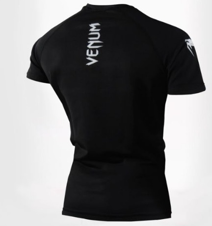 RASHGUARD VENUM BASIC BLACK M/C - Imagem 2