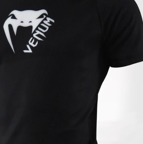 RASHGUARD VENUM BASIC BLACK M/C - Imagem 4